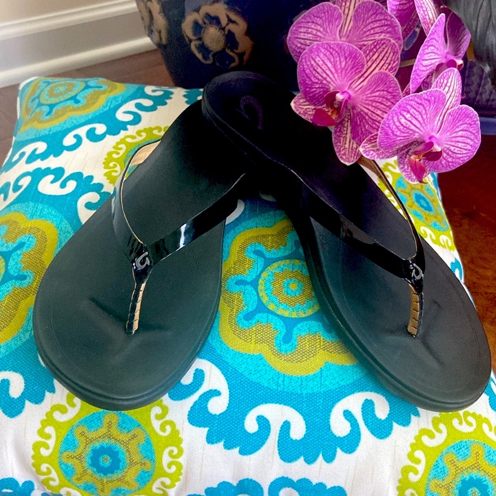 NEW OluKai Ho‘ōpio Leather Flip Flop